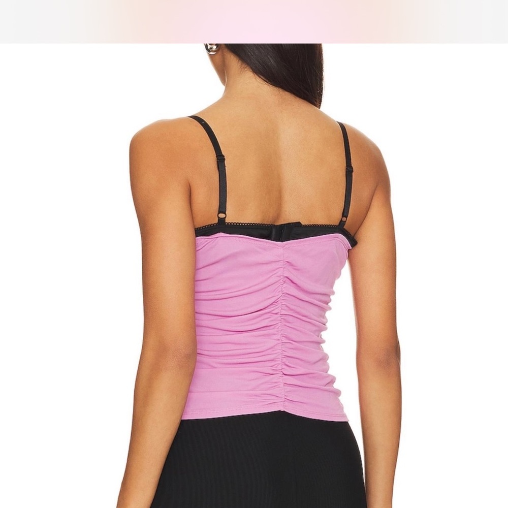 Pink Ruched Women's Top